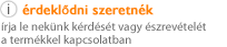 Érdeklődni szeretnék